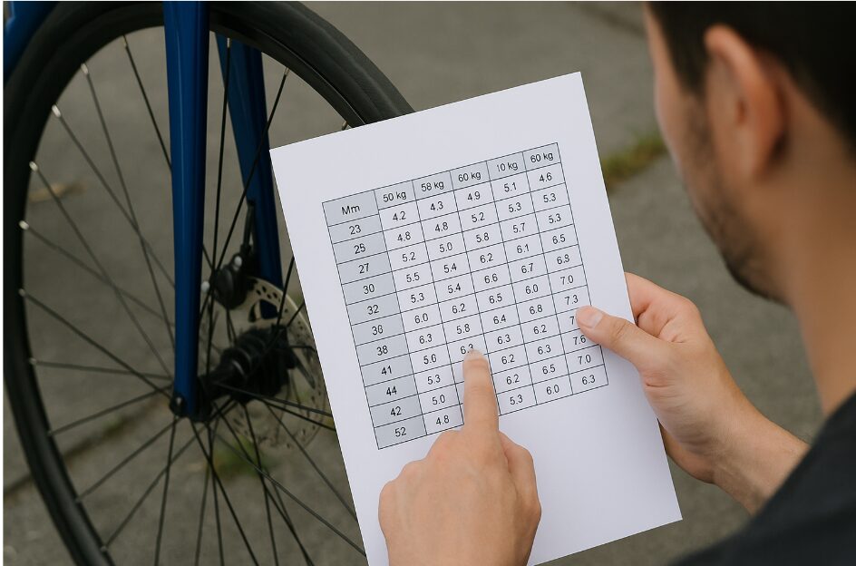 自転車　空気圧